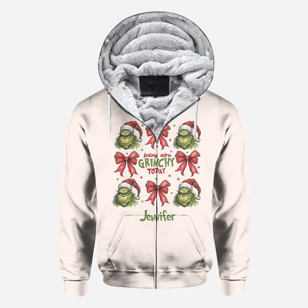 Personalized Grinch All-Over Shirt Custom Name Christmas Gift All Over Shirt GradoCreations
