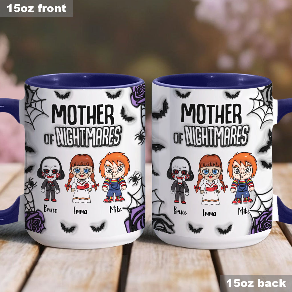 Personalized Mother Accent Mug for Halloween & Birthdays Gift Accent Mug GradoCreations