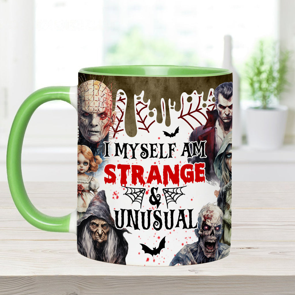 Personalized Horror-Themed Accent Mug Custom Name Gift Accent Mug GradoCreations