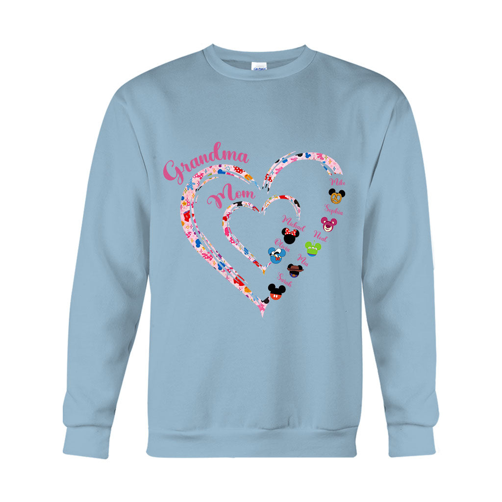 Personalized Grandma Mouse T-shirt & Hoodie Gift for Mother's Day T-shirt & Hoodie GradoCreations