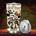Personalized Nightmare On Main Street Tumbler Custom Name Gift Tumbler GradoCreations