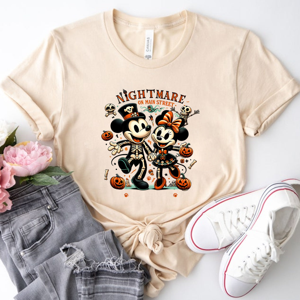 Personalized Nightmare On Main Street T-shirt & Hoodie for Halloween Gift T-shirt & Hoodie GradoCreations