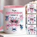 Personalized Accent Mug This Grandma Belongs To Custom Name Gift Accent Mug GradoCreations