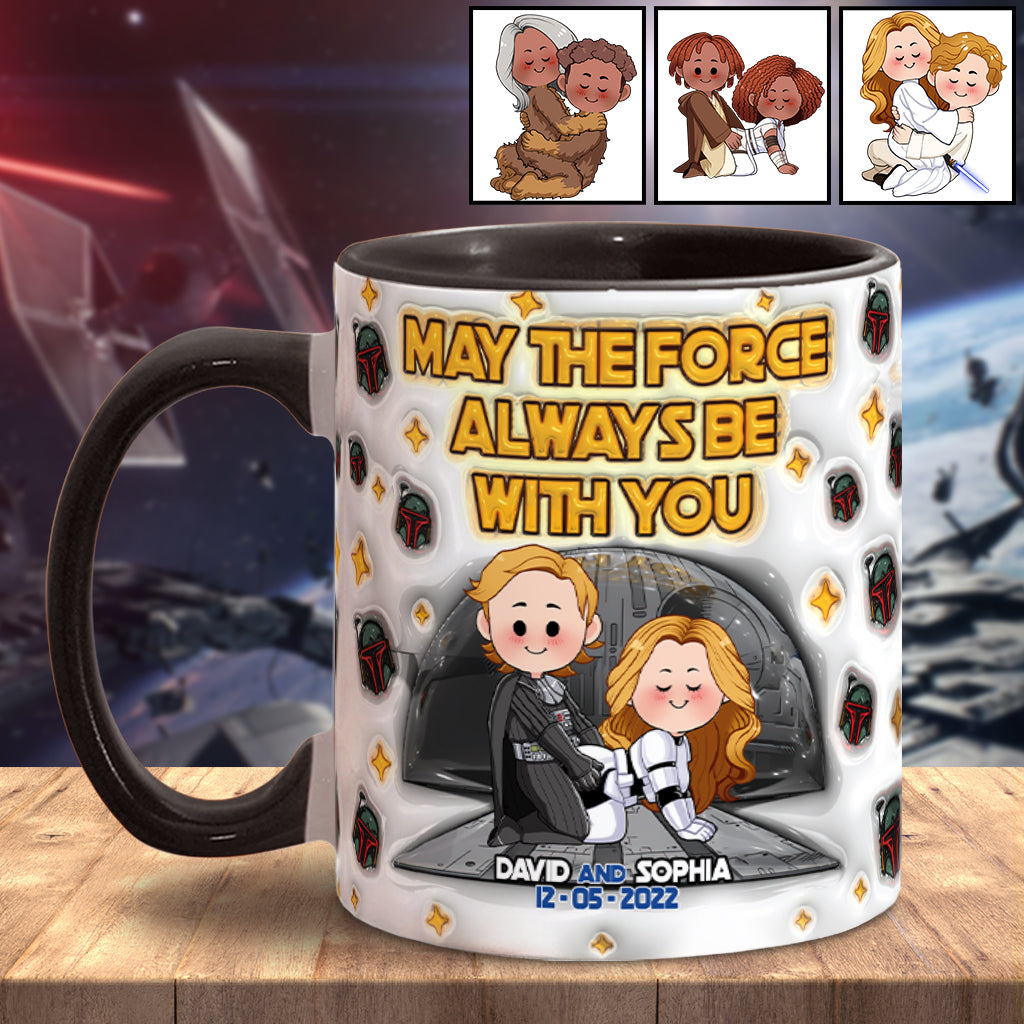 Personalized Star Wars Accent Mug Custom Name Gift for Fans Accent Mug GradoCreations