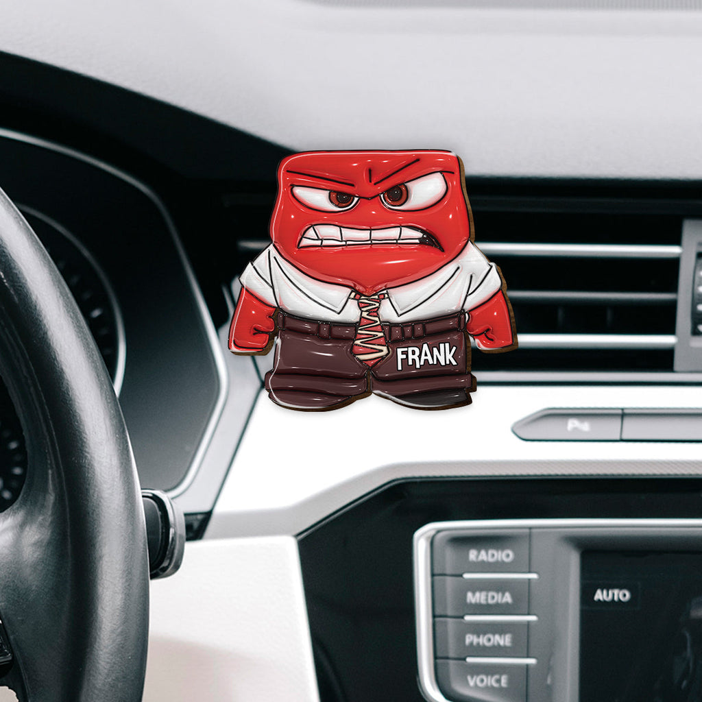 Personalized Shaped Car Visor Clip Custom Emotion Gift Shaped Car Visor Clip GradoCreations