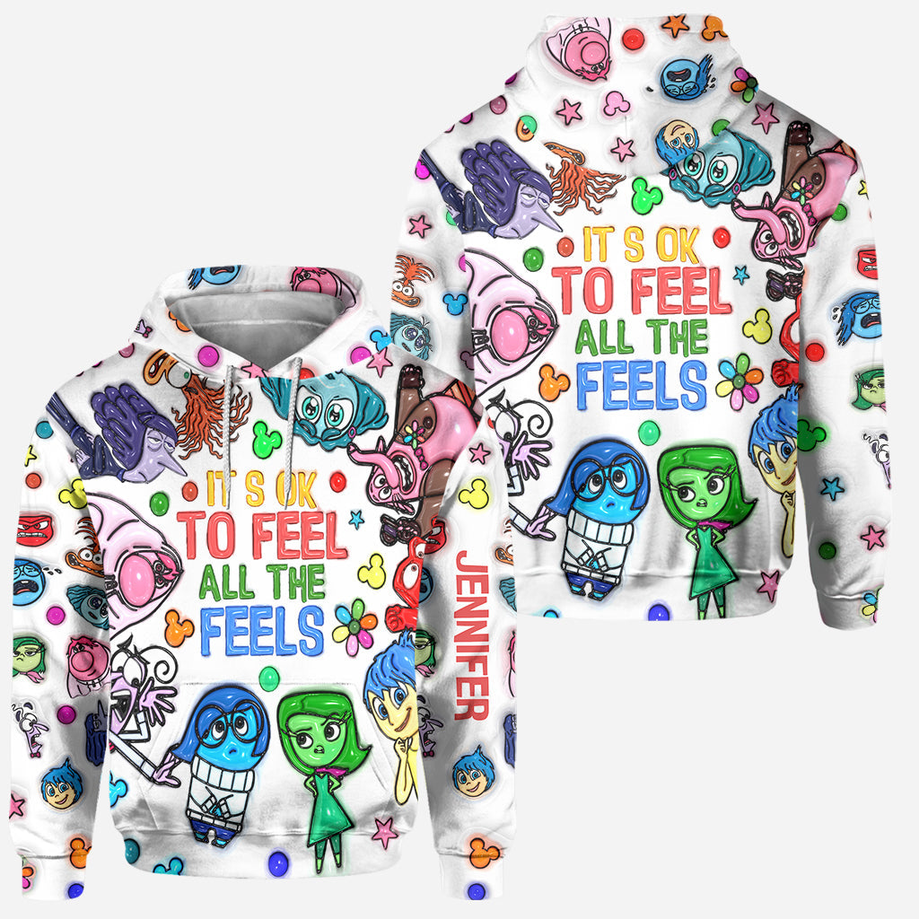 Personalized Hoodie & Leggings Set Custom Name Gift for Kids Hoodie & Leggings GradoCreations