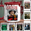 Personalized Halloween Horror Characters Accent Mug Gift Accent Mug GradoCreations