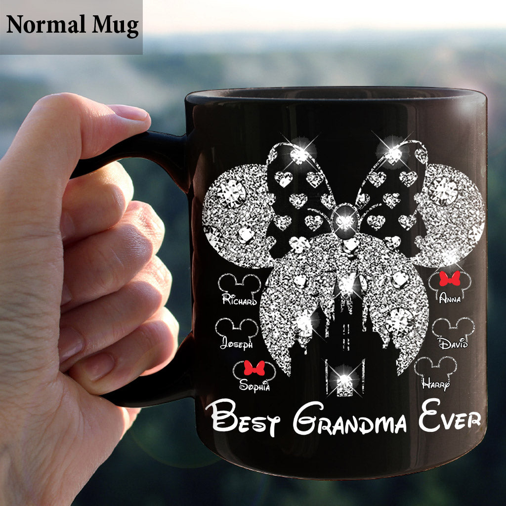 Personalized Best Grandma Ever Mouse Mug Custom Name Gift Mug GradoCreations