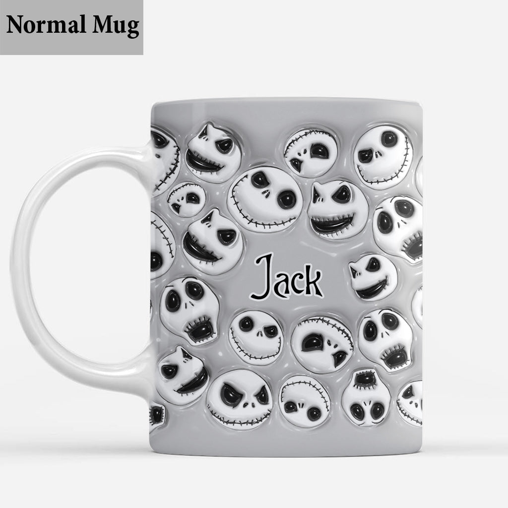 Personalized Nightmare Before Coffee Mug with Custom Name Mug GradoCreations