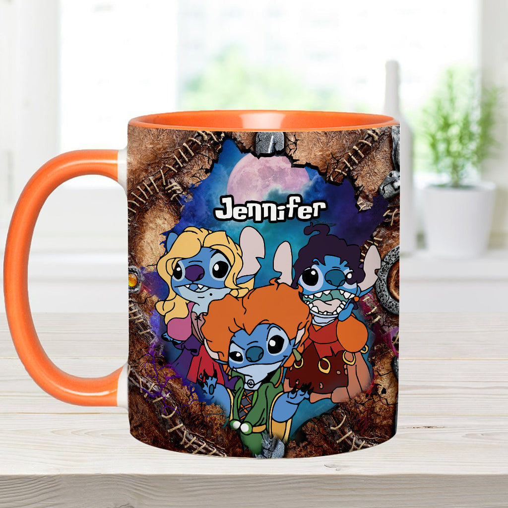 Personalized Hocus Pocus Accent Mug Custom Name Gift for Halloween Accent Mug GradoCreations