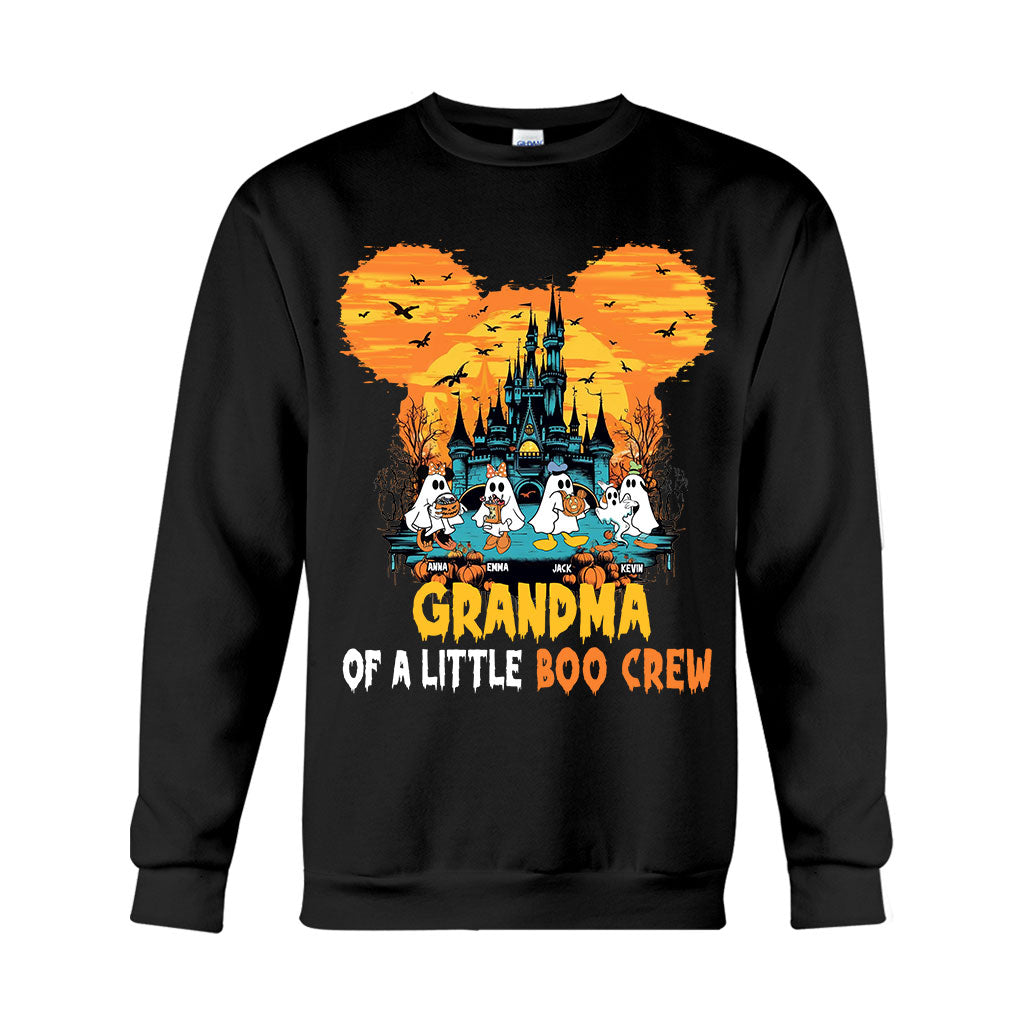 Personalized Halloween Mouse T-shirt and Hoodie for Grandma's Boo Crew T-shirt & Hoodie GradoCreations
