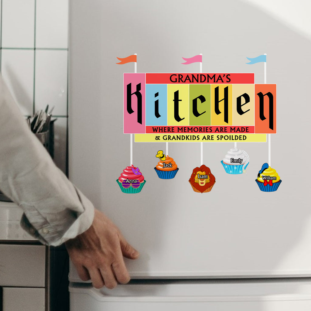 Personalized Grandma's Kitchen Mouse Decal Die Cut Gift Decal Die Cut GradoCreations