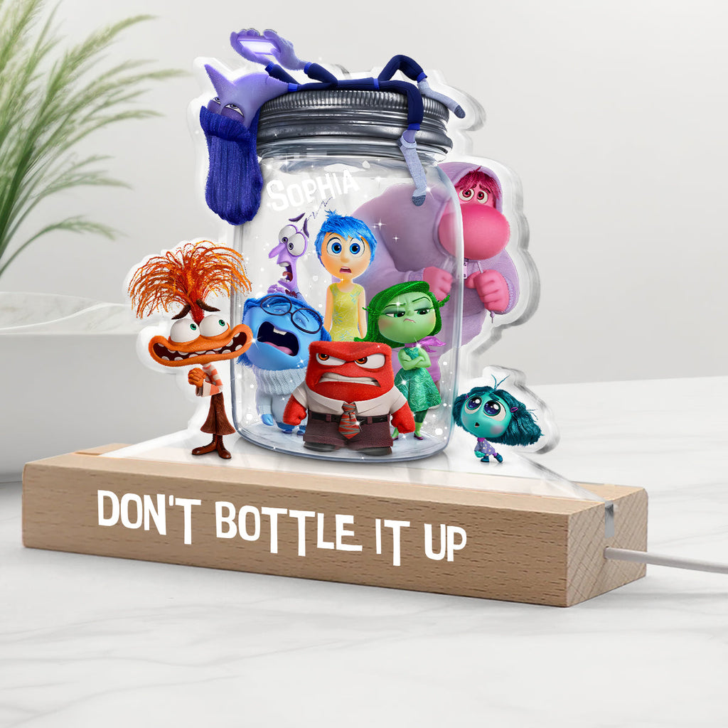 Personalized Shaped LED Night Light Custom Name Gift for Kids Shaped Led Night Light GradoCreations
