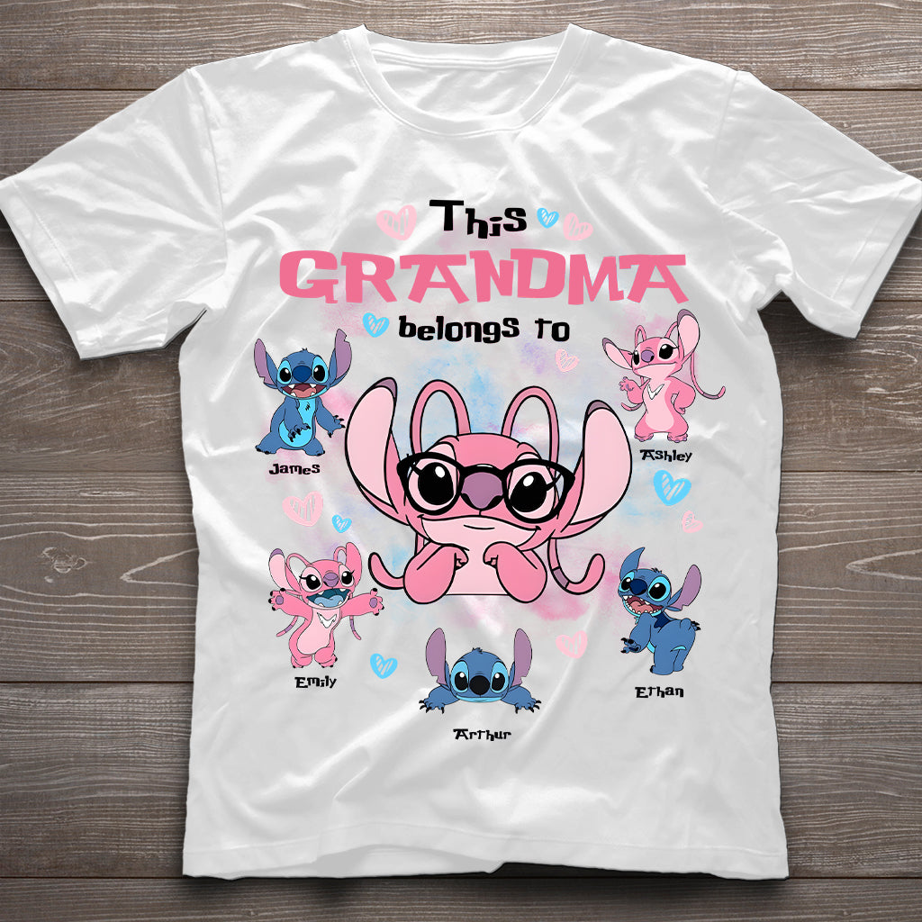 Custom Grandma Mouse T-shirt & Hoodie with Family Names | Personalized Gift T-shirt & Hoodie GradoCreations