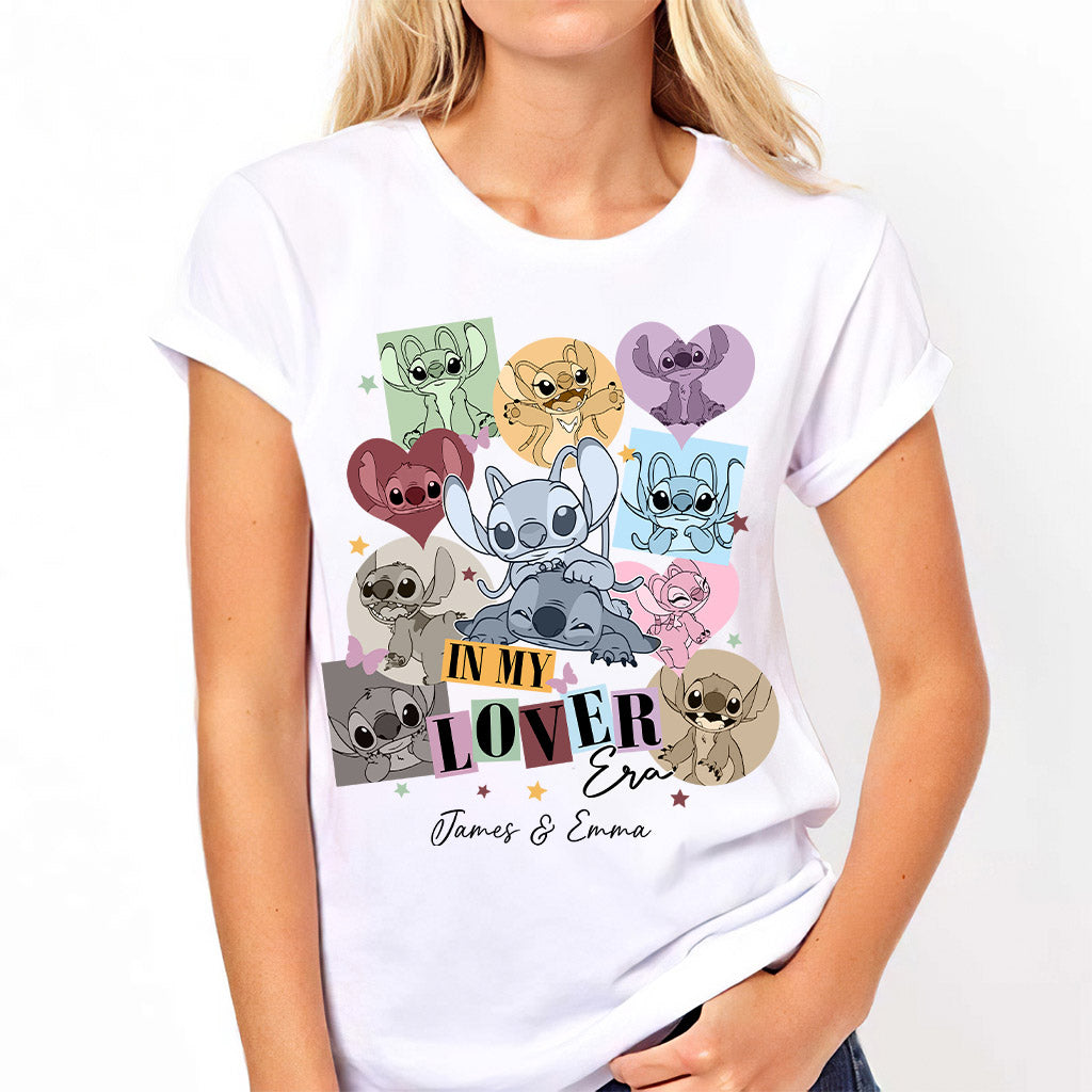 Personalized Couple T-shirt & Hoodie with Custom Names Gift for Her & Him T-shirt & Hoodie GradoCreations