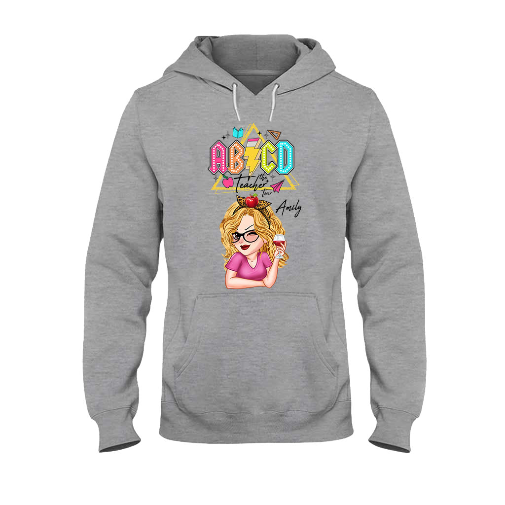 Personalized Teacher T-shirt & Hoodie Custom Name Gift for Teacher T-shirt And Hoodie GradoCreations
