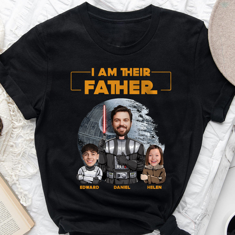 Custom I Am Their Father T-shirt & Hoodie Gift for Dad T-shirt & Hoodie GradoCreations