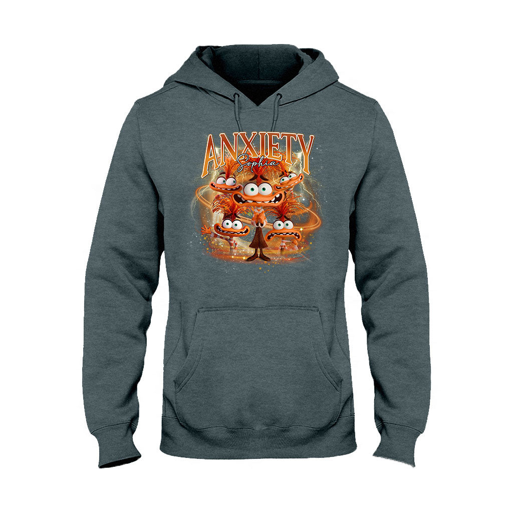 Personalized Emotion T-shirt & Hoodie Custom Name Gift T-shirt & Hoodie GradoCreations