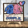 Custom Ohana 2 Layered Wood Sign Gift for Couple Anniversary 2 Layered Wood Sign GradoCreations