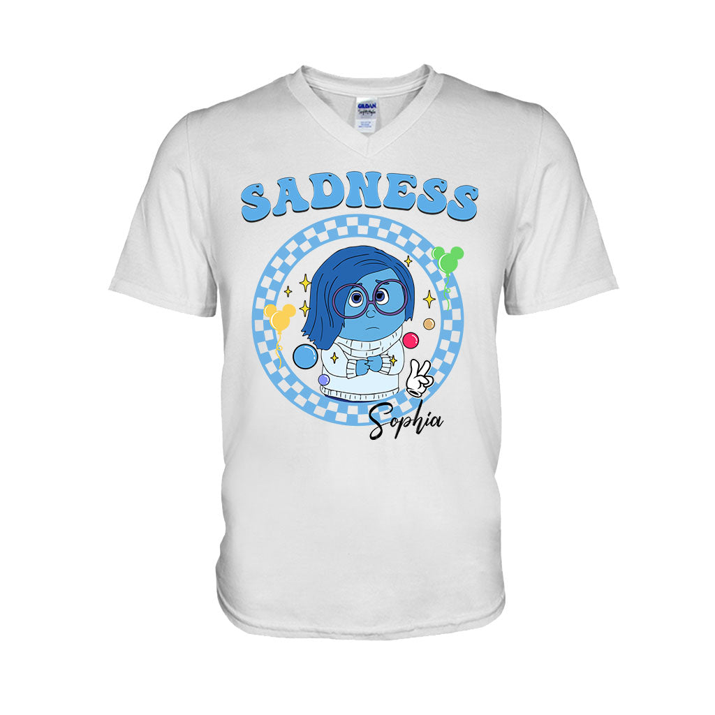 Personalized Emotion T-shirt & Hoodie Custom Name Gift T-shirt & Hoodie GradoCreations
