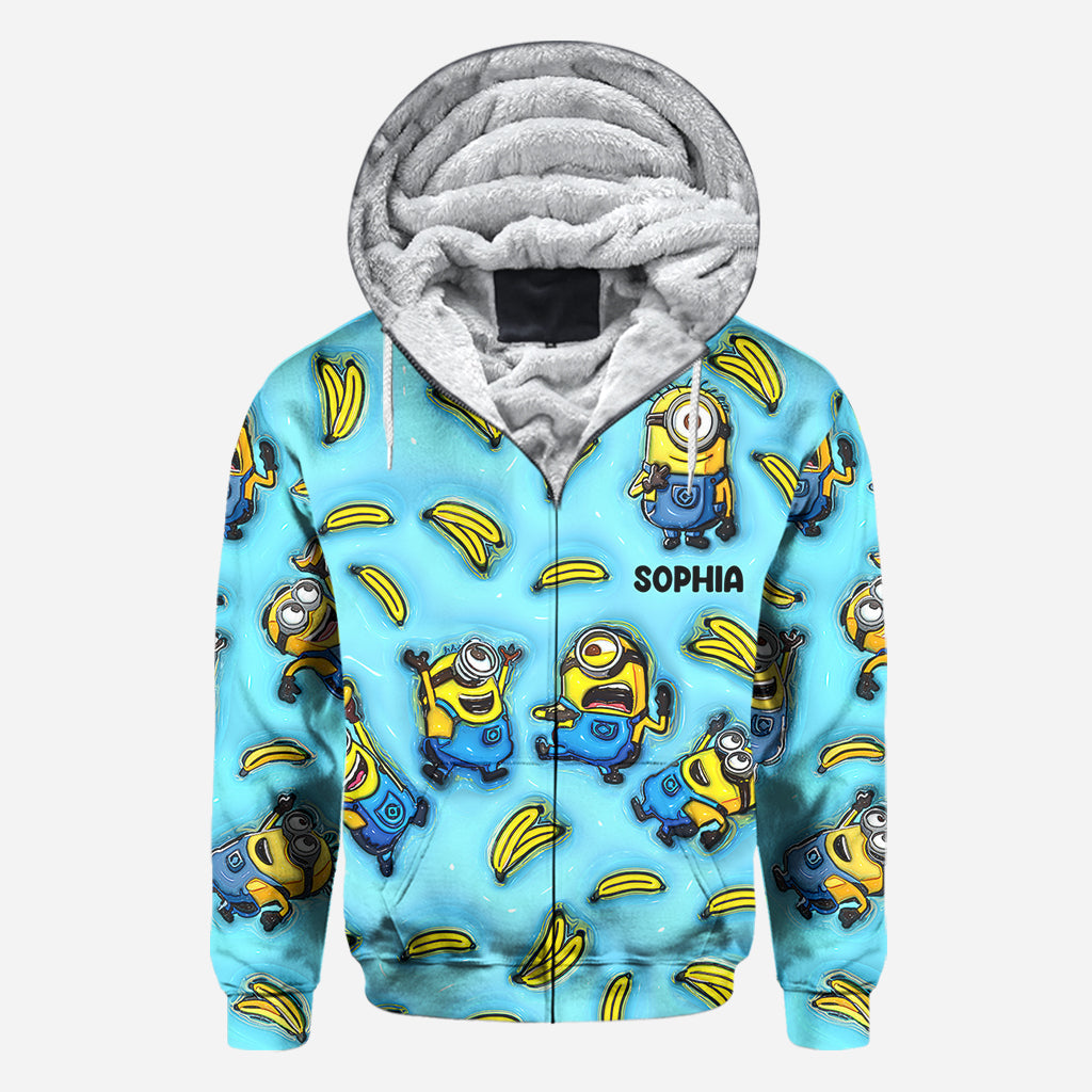 Personalized Minion All Over Shirt Custom Name Birthday Gift All Over Shirt GradoCreations