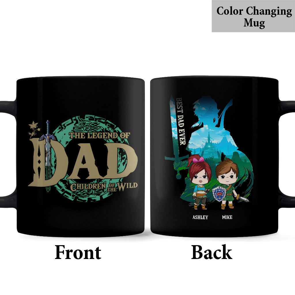 Personalized Legend Mug Custom Family Name Gift for Dad/Mom Mug GradoCreations