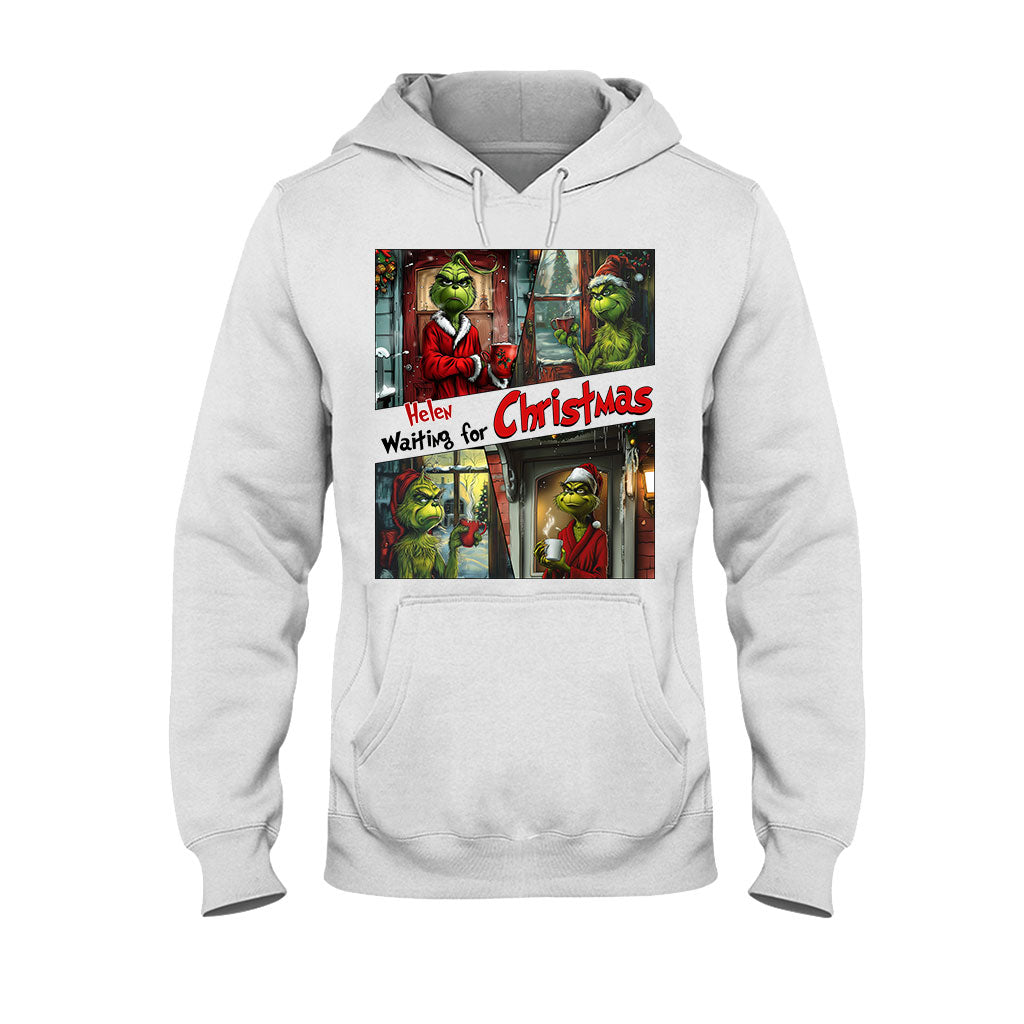 Personalized Grinch Christmas T-shirt & Hoodie Gift for Mom T-shirt & Hoodie GradoCreations