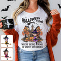 Personalized Halloween Town T-shirt & Hoodie for Kids & Adults T-shirt & Hoodie GradoCreations