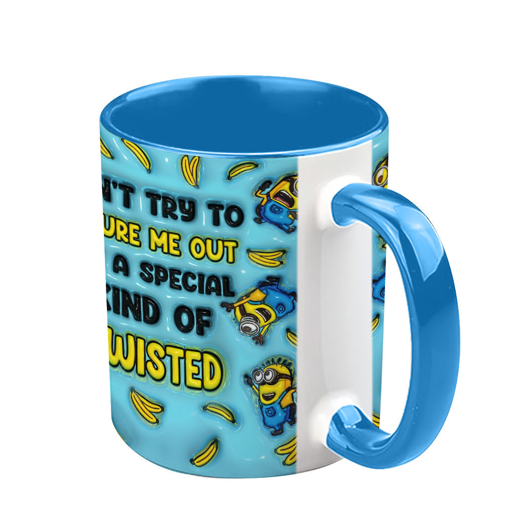 Personalized Minion Mug Custom Name Gift Idea for Kids Accent Mug GradoCreations