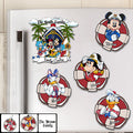 Personalized Family Cruise Magnet Custom Name Photo Keepsake Magnet GradoCreations