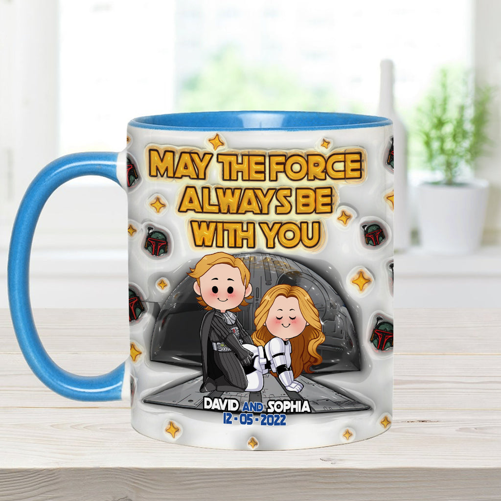 Personalized Star Wars Accent Mug Custom Name Gift for Fans Accent Mug GradoCreations