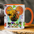 Personalized Halloween Mouse Accent Mug with Custom Name for Kids Accent Mug GradoCreations