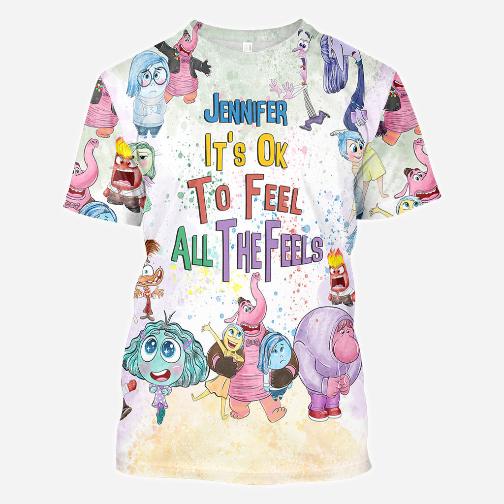 Personalized All Over Shirt Custom Name Perfect Gift for Birthday & Graduation All Over Shirt GradoCreations