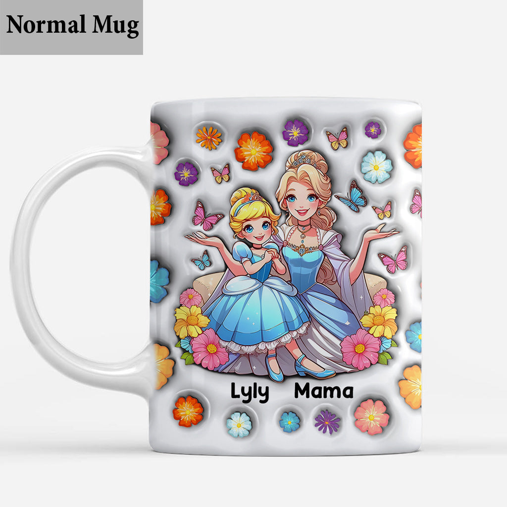Personalized Mother-Daughter Mouse Mug Custom Name Gift Mug GradoCreations