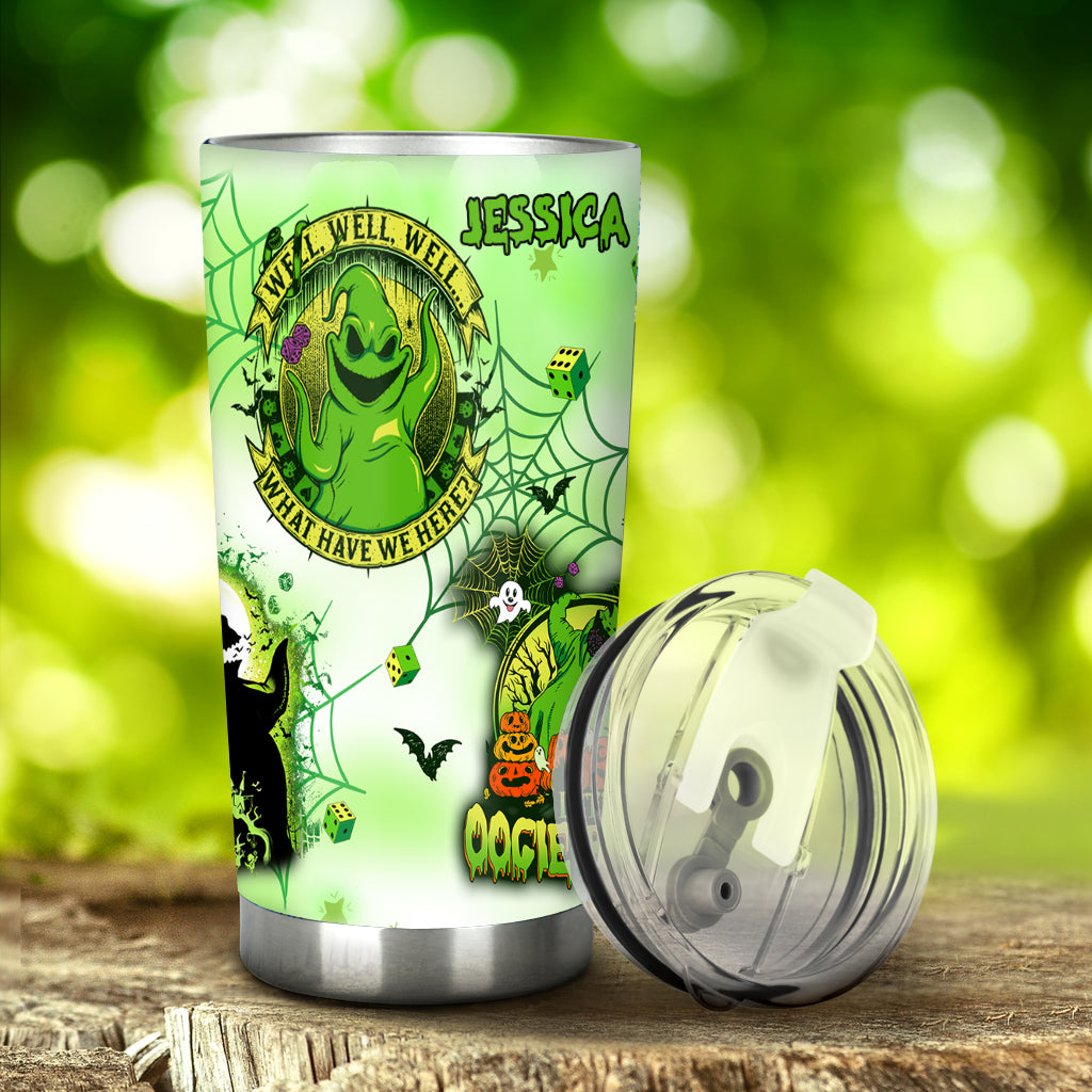 Personalized Oogie Boogie Halloween Tumbler Custom Gift Tumbler GradoCreations