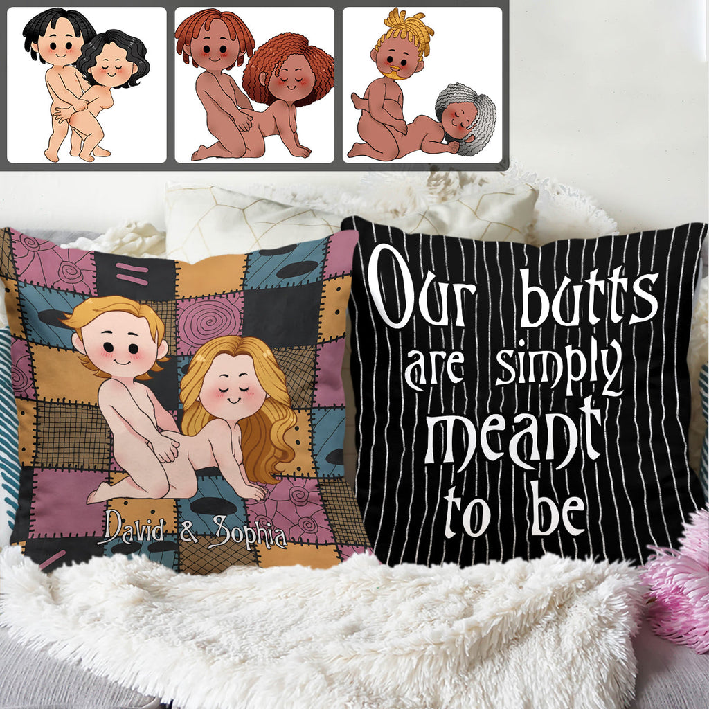 Personalized Nightmare Throw Pillow Custom Name Gift for Couples Throw Pillow GradoCreations