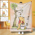 Personalized Mama Bear Mouse Blanket for Mother's Day Gift Blanket GradoCreations