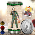 Personalized Horror Character Tumbler Fun Gift for Halloween Tumbler GradoCreations