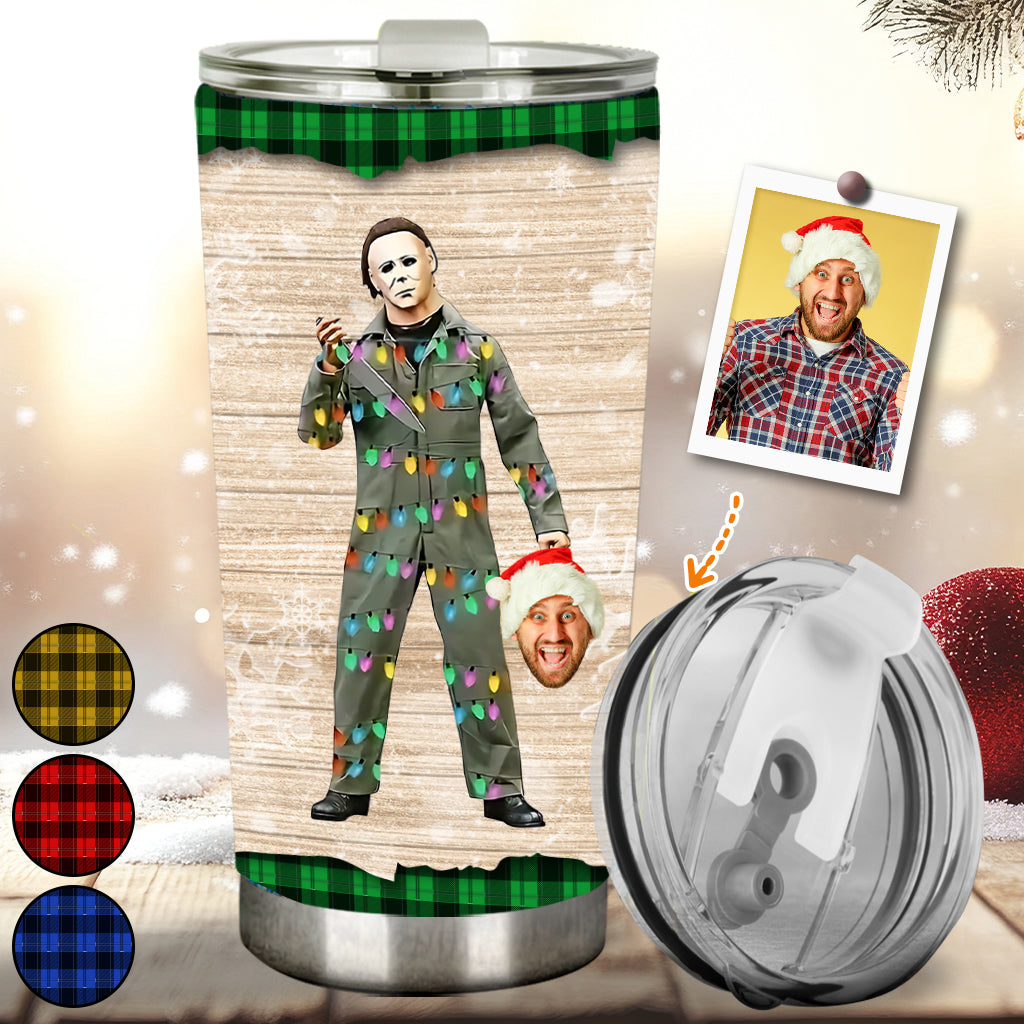Personalized Horror Character Tumbler Fun Gift for Halloween Tumbler GradoCreations
