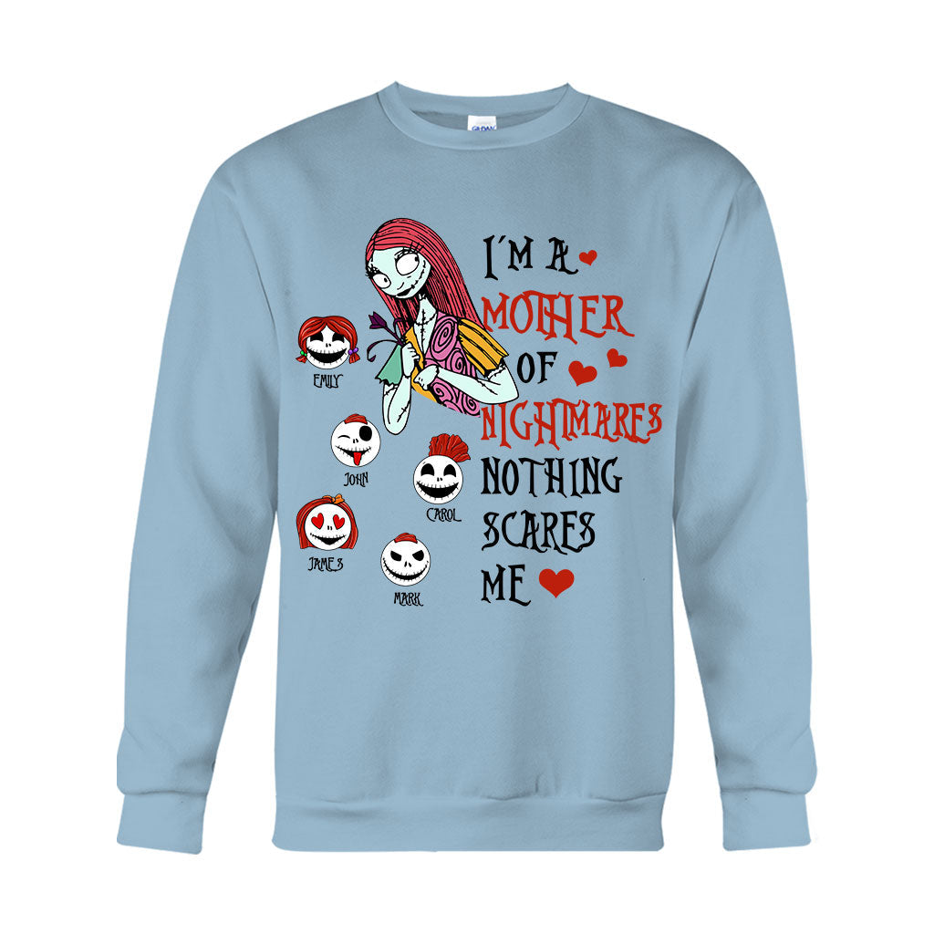 Personalized Nightmare T-shirt and Hoodie Gift for Dad | Halloween & Father's Day T-shirt & Hoodie GradoCreations