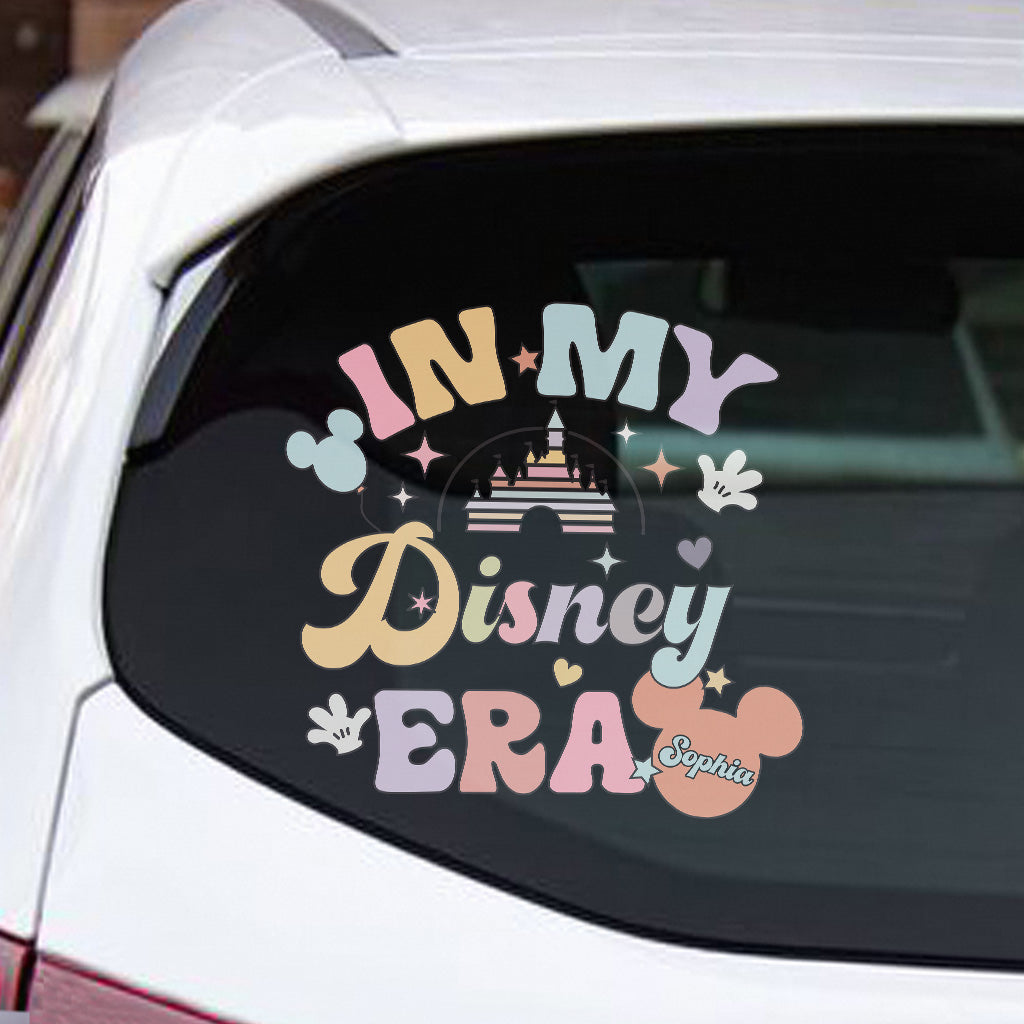 Personalized Disney Era Mouse Decal Custom Name Gift Decal Full GradoCreations