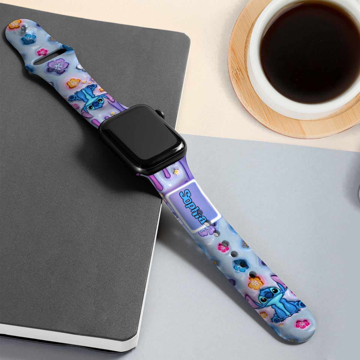 Personalized Ohana Apple Watch Band Custom Name Gift Apple Watch Band GradoCreations