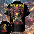 Personalized Marvel Character Hawaiian Shirt Custom Name Gift Hawaiian Shirt GradoCreations