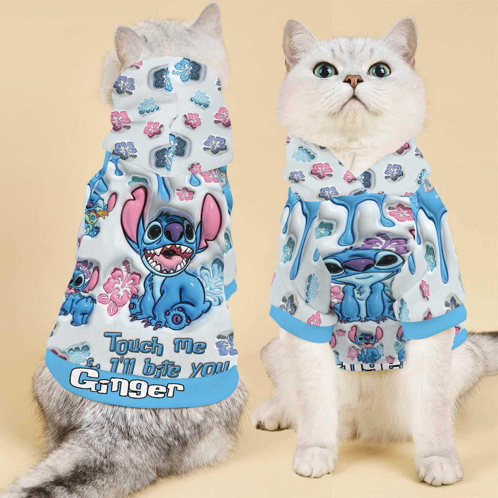 Personalized Ohana Pet Hoodie Custom Name for Dogs and Cats Pet Hoodie GradoCreations