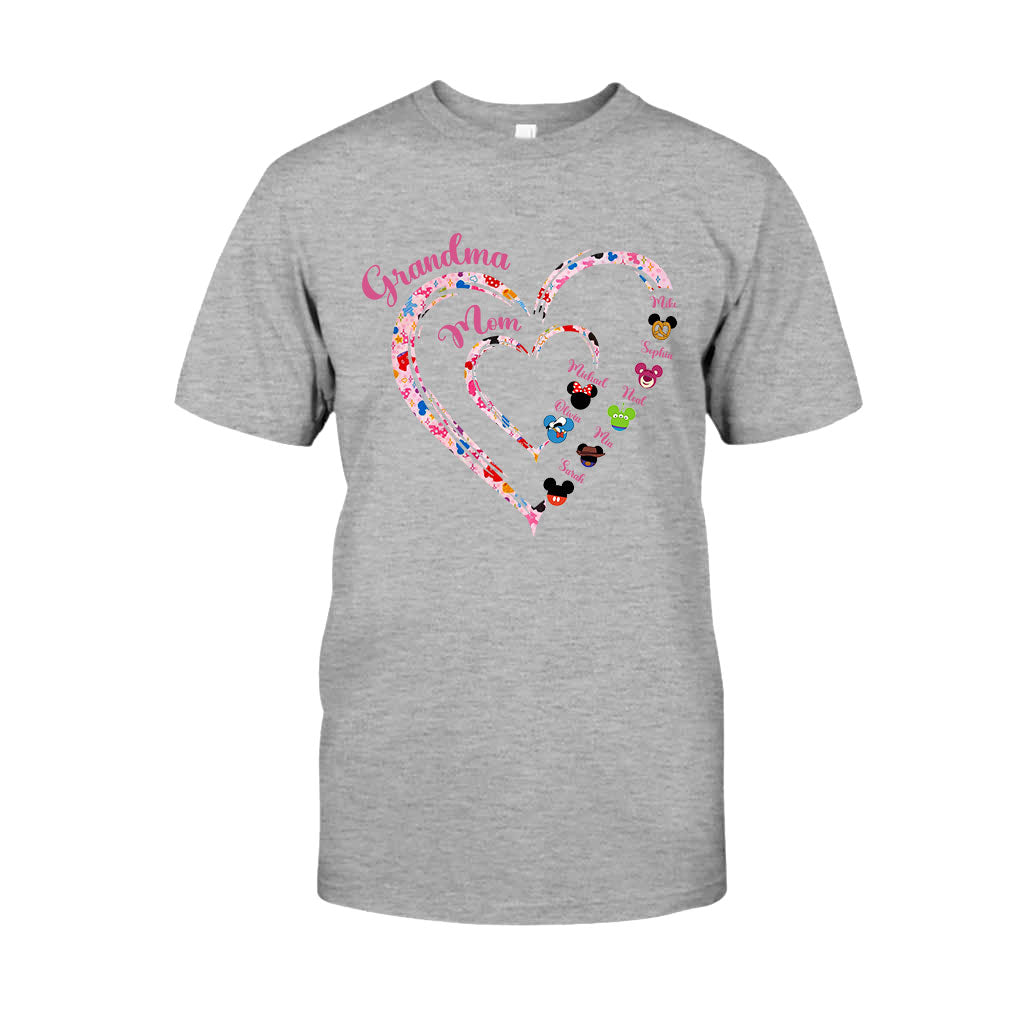 Personalized Grandma Mouse T-shirt & Hoodie Gift for Mother's Day T-shirt & Hoodie GradoCreations