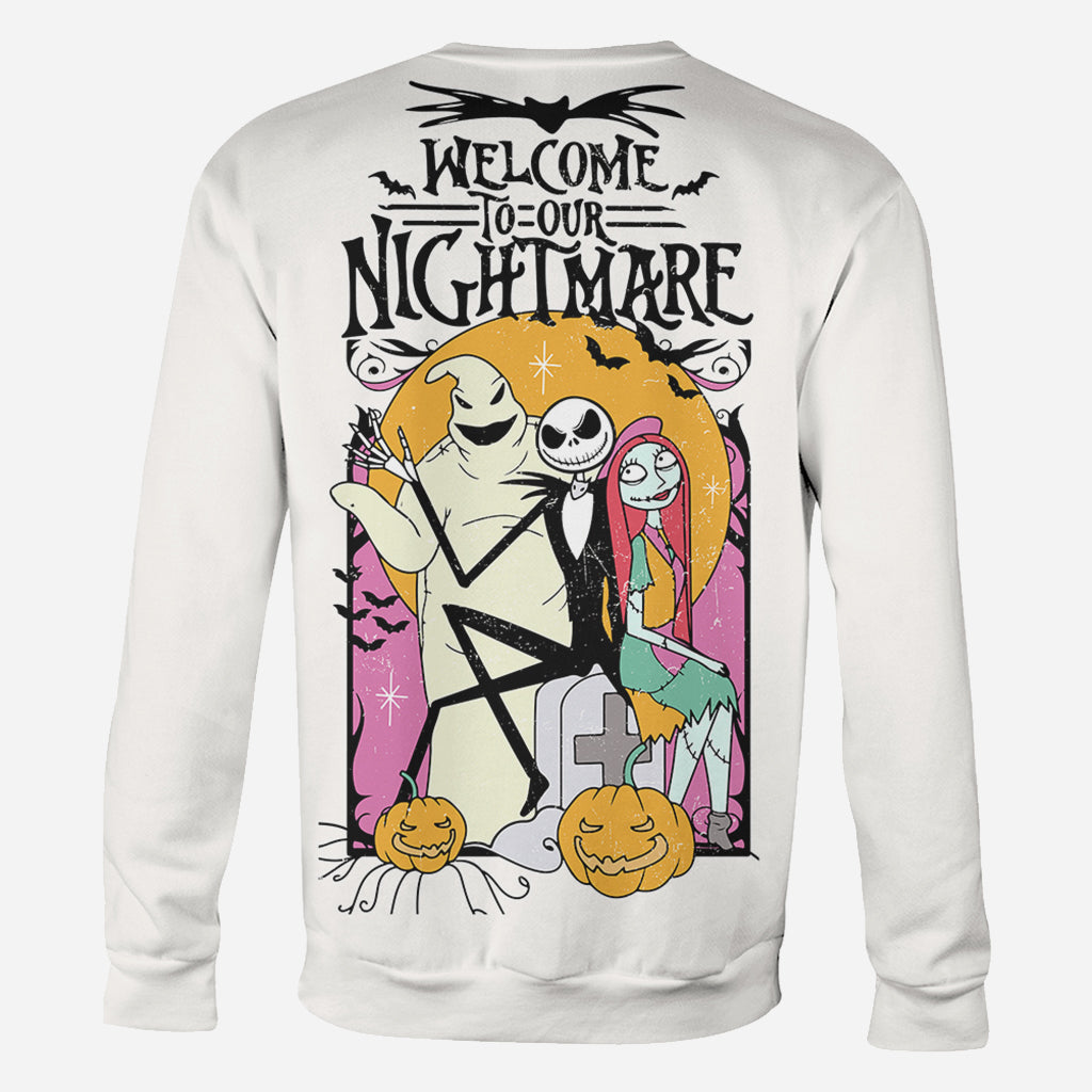 Personalized Nightmare All Over Shirt Custom Name Gift All Over Shirt GradoCreations