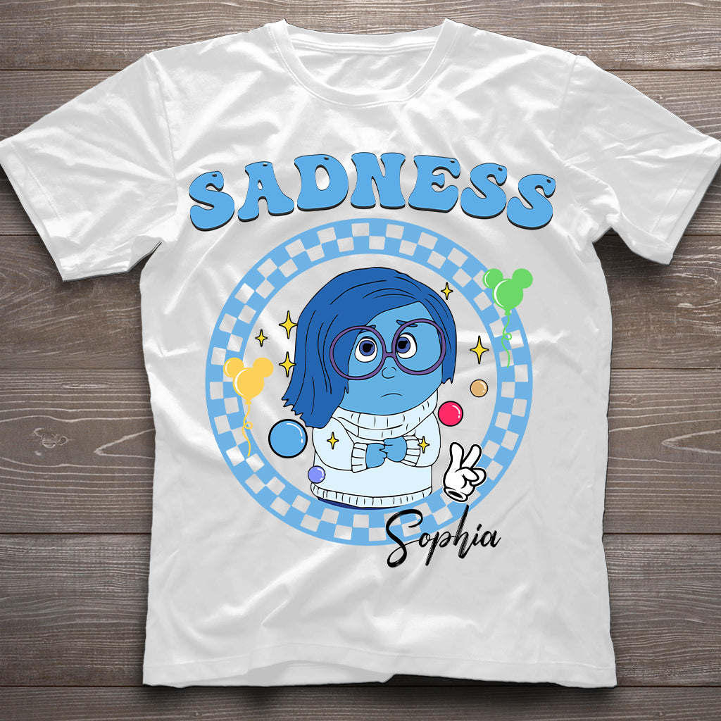 Personalized Emotion T-shirt & Hoodie Custom Name Gift T-shirt & Hoodie GradoCreations