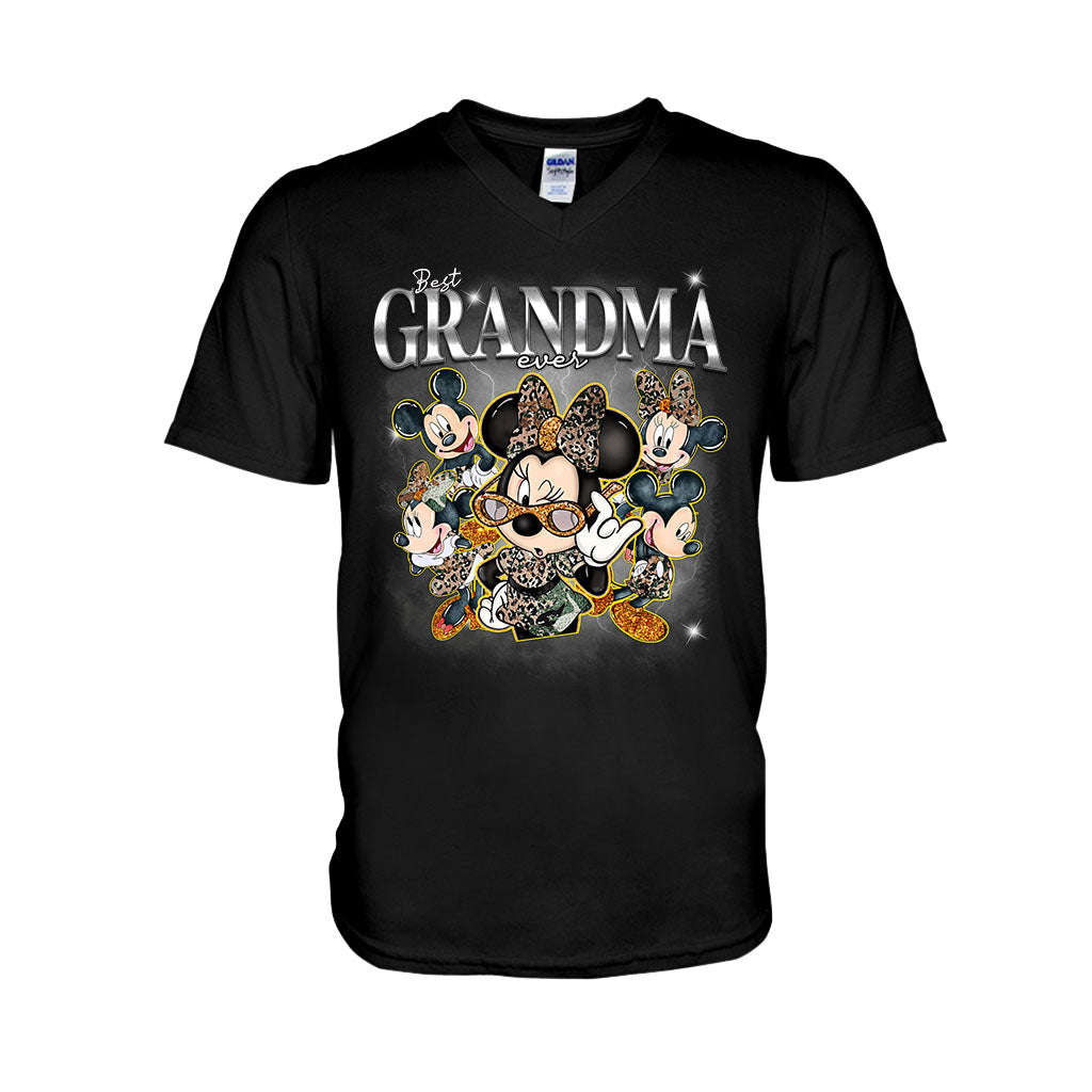 Personalized Best Grandma Mouse Ears T-shirt & Hoodie Gift T-shirt & Hoodie GradoCreations