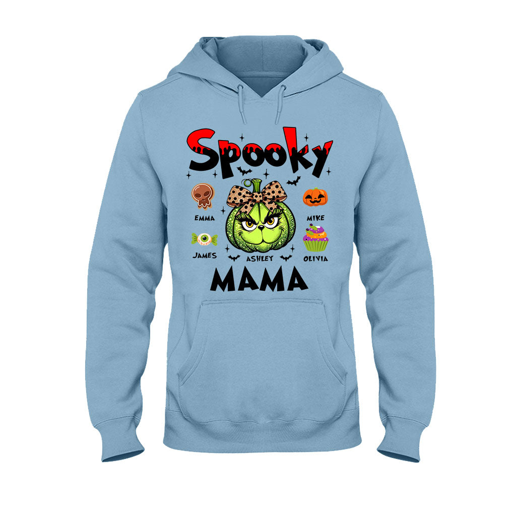 Personalized Spooky Mama T-shirt & Hoodie for Halloween Gift T-shirt & Hoodie GradoCreations