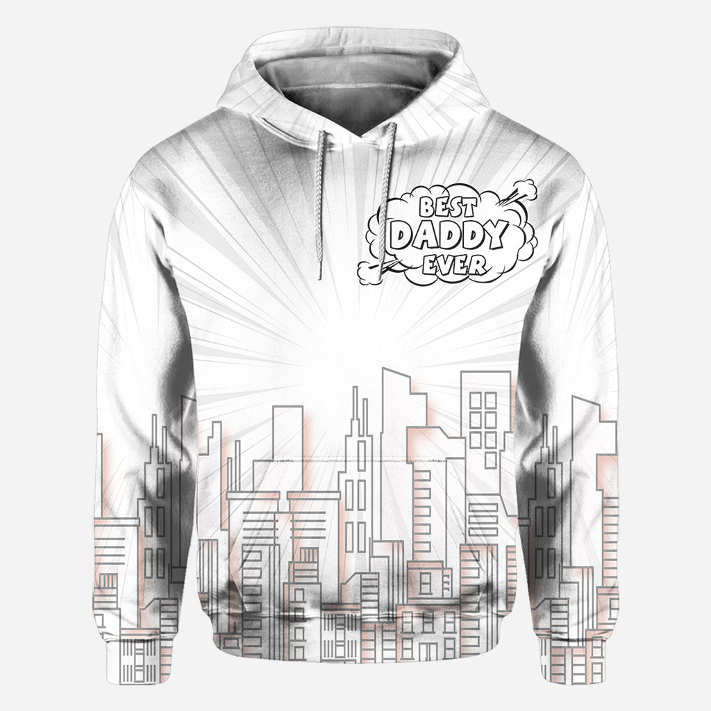 Personalized Best Dad Ever All Over Shirt Custom Family Design All Over Shirt GradoCreations